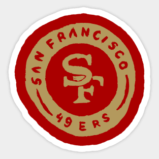 San Francisco 49eeeers 13 Sticker